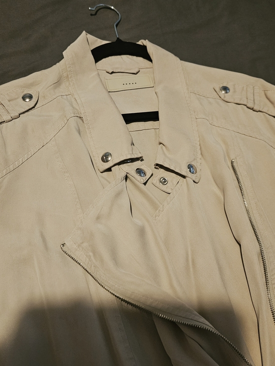 Blank NYC Jackets & Blazers - Blank NYC Womans 100% Lyocell Cream Jacket